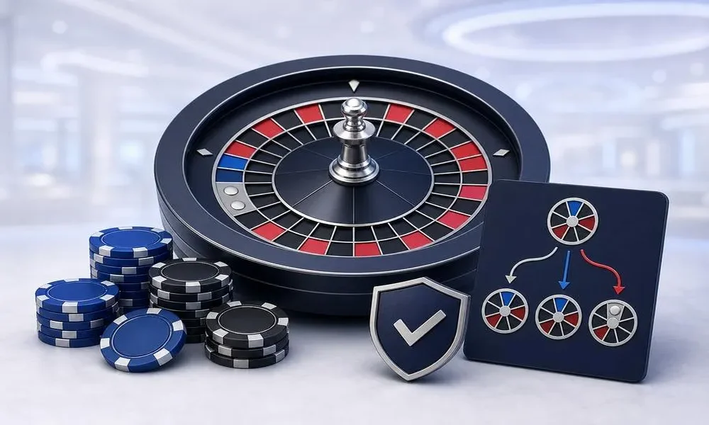 How does session verification work in bitcoin gambling roulette?